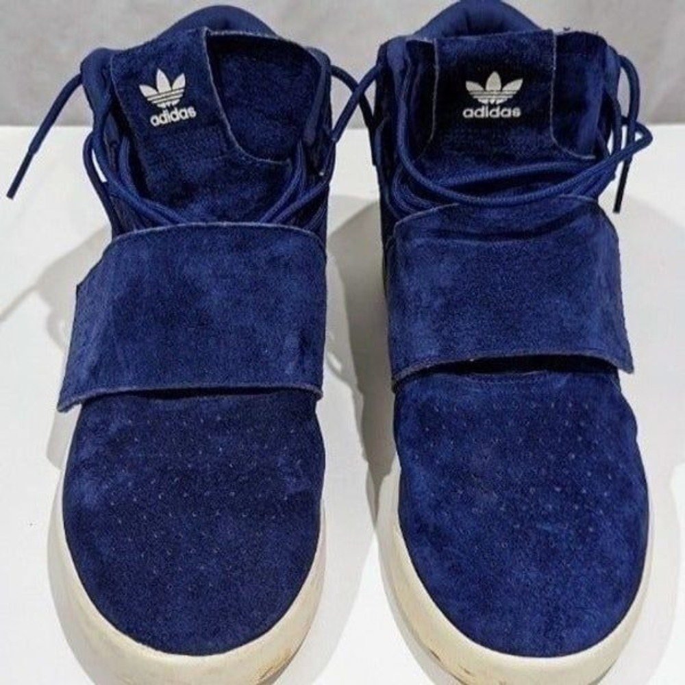 Adidas Tubular Invader‎ Strap Men's Shoes Dark Blue-Dark Blue bb5041